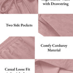 Zeagoo Drawstring Long Pants with Pockets
