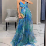 La Scintilla | Elegant Floral Maxi Dress