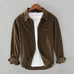 Adrian Moretti | Casual Corduroy Shirt For Men
