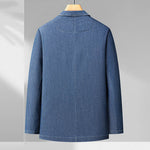 Denim Cotton Blazer