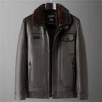 Leather Winter Jacket