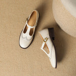 YSOLENNE | ELEGANT T-BAR MARY JANES