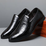 Elegant Embossed Loafers
