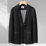 Denim Cotton Blazer