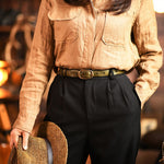 CLAIRE GENUINE LEATHER BELT
