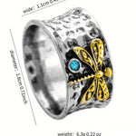 Aquamarine Insect Ring