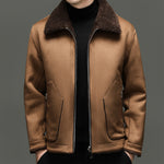 Premium Fleece Leather Jacket