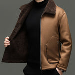 Premium Fleece Leather Jacket
