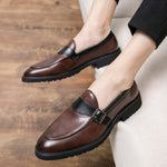 Premium Buckle Loafers