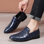 Elegant Embossed Loafers