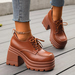 Valeria Platform Heel Boots
