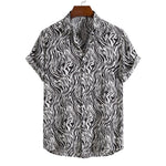 Claudio Tiger‑Print Camp Shirt