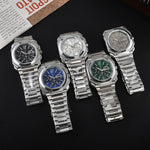 Steel Chrono Watch