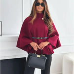 GAMORA™ - Stylish High Neck Cape Jacket
