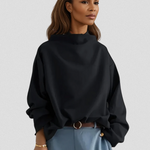 ELSPETH | HIGH-NECK CASUAL TOP