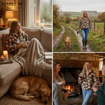 The Marlow Bloom – Floral Sherpa Fleece