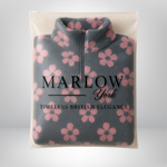 The Marlow Bloom – Floral Sherpa Fleece