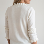 Marlow | Knotted blouse with ruffles