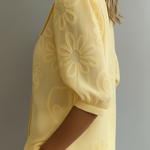 Fiora™ │ Elegant Floral Blouse