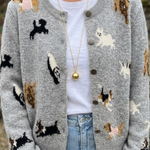 Winnie | The Embroidered Dog Cardigan
