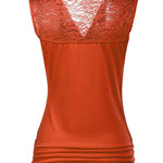 Ruched Cowl Neck Tank Tops - Zeagoo (Us Only)
