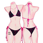 Manga Noises Bikini Swimsuit