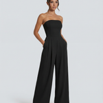 Bianca Laurent | Strapless Wide Leg Jumpsuit For Women
