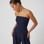 Bianca Laurent | Strapless Wide Leg Jumpsuit For Women