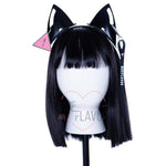 DANGER Cyber Cat Headband Rave Ears