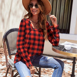 Zeagoo Long Sleeve Shirts Square Neck Pleated Tunic Tops