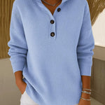 Florence™ | V-Neck Polo Sweater