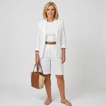 Phoebe Stirling | Linen Blazer & Shorts Set For Women