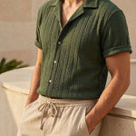Renato Textured Shirt Set