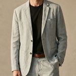 Lorenzo Linen-Blend Suit