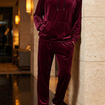 Renzo Velvet Tracksuit Set