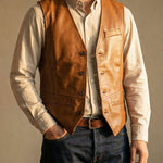 Antonio Leather Vest