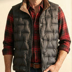 Lorenzo White Duck Down Vest