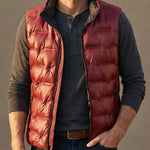 Lorenzo White Duck Down Vest