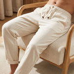 Raffaele Linen Drawstring Trousers
