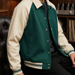 Giorgio Cotton-Blend Varsity Jacket