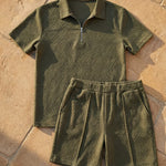 Cristiano Cotton Blend Resort Set