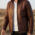 Armando Faux Leather Jacket
