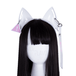 DANGER Cyber Cat Headband Rave Ears