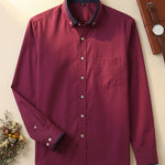 Giacomo Smooth Woven Button-Down Shirt