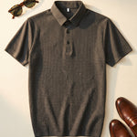 Emilio Cotton-Blend Textured Polo