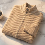 Dante Cotton-Blend Zip Cardigan