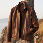 Armando Faux Leather Jacket