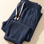Raffaele Linen Drawstring Trousers