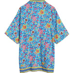 Floral Printed Batwing Cardigan - Zeagoo (Us Only)