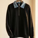 Dario Cotton-Blend Half-Zip Pullover